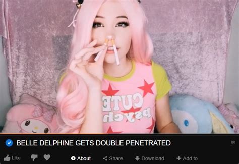 pornhub belle|Belle Delphine's Porn Videos .